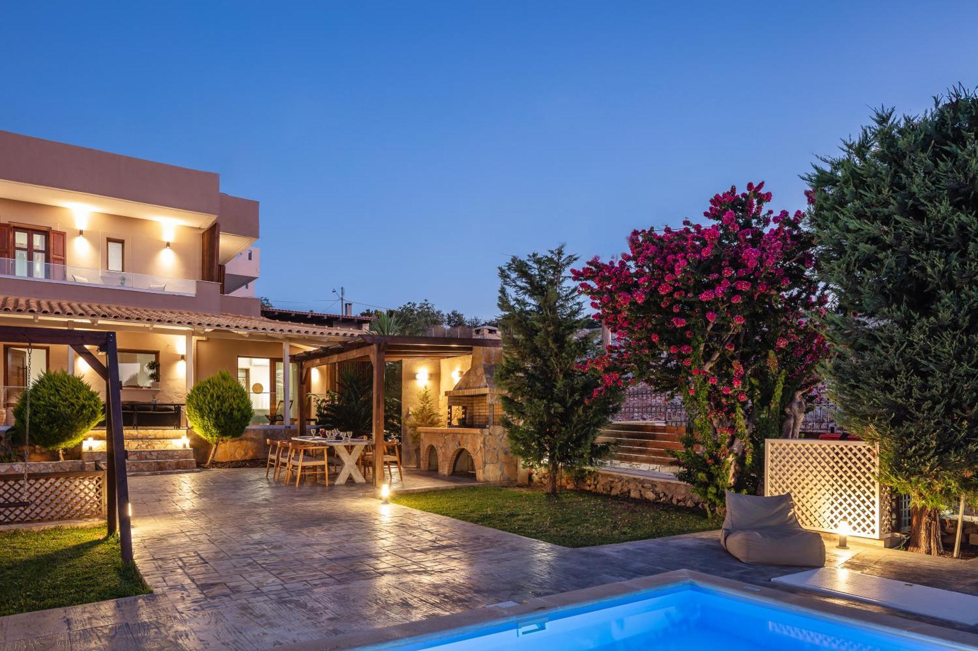 Villa Argento Rethymno  Bagian luar foto