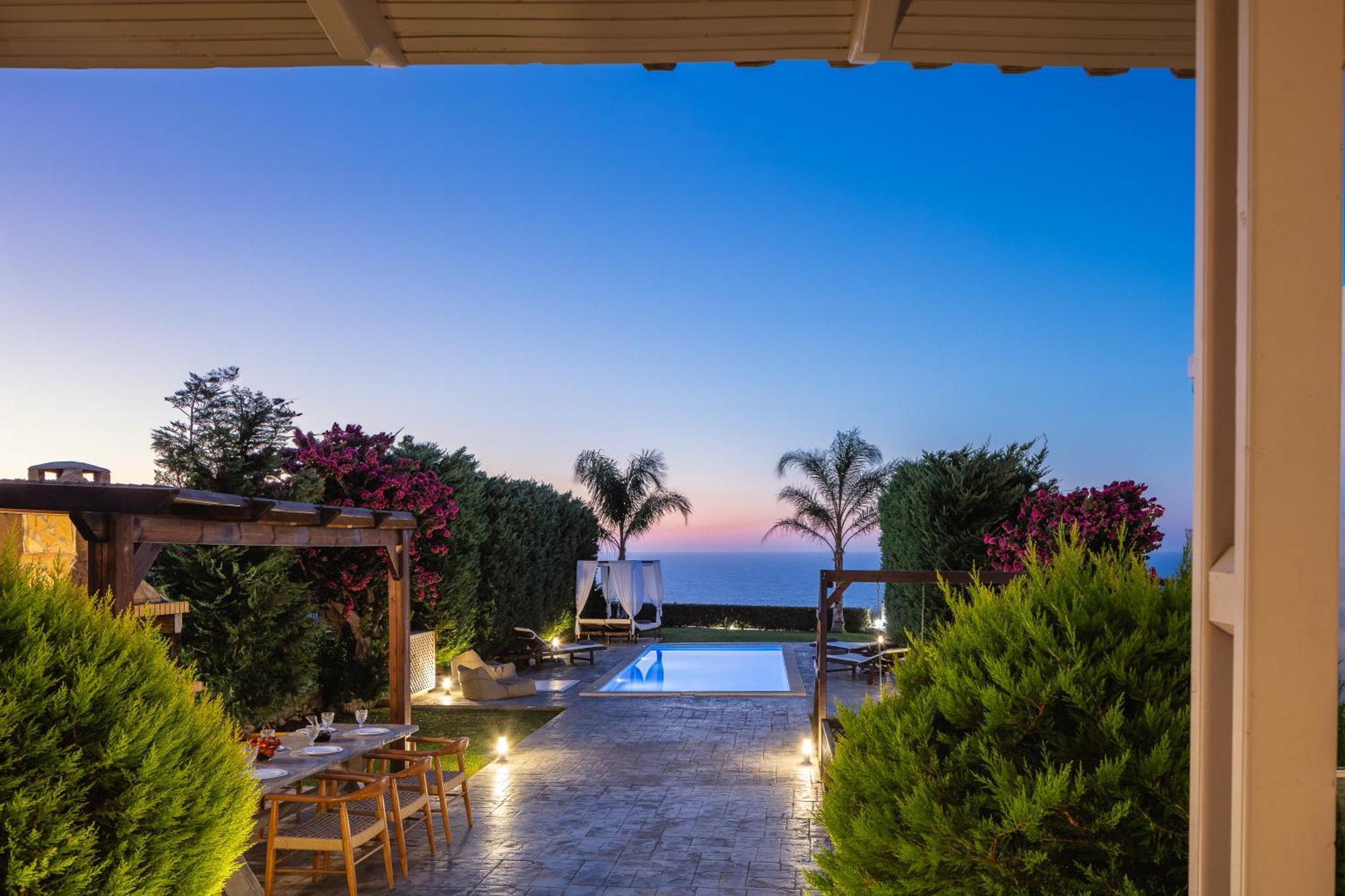 Villa Argento Rethymno  Bagian luar foto