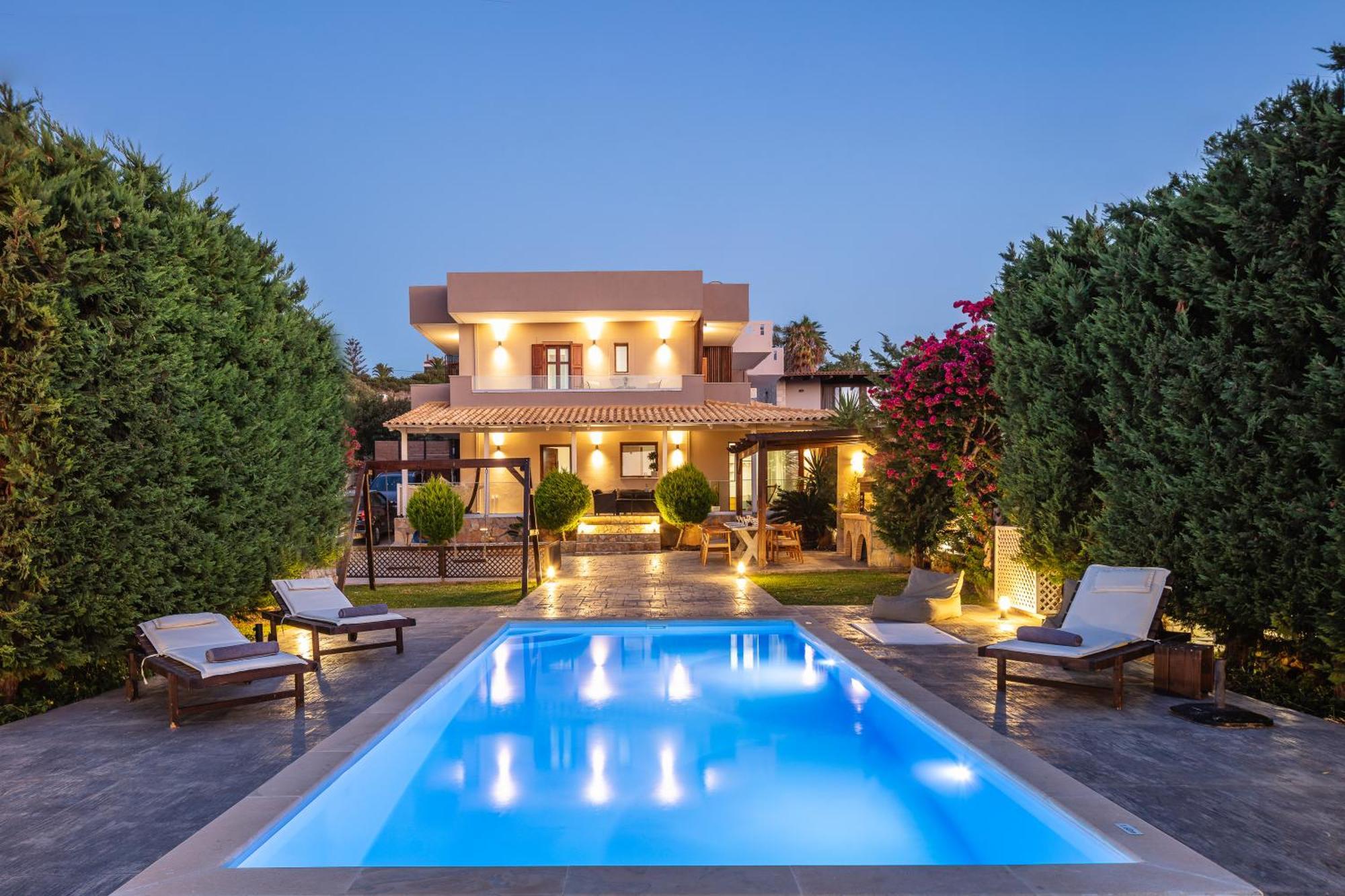 Villa Argento Rethymno  Bagian luar foto